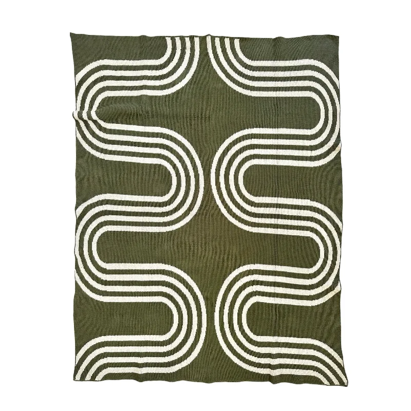 Weekend Discounts to Snag 78th Street Throw in Olive