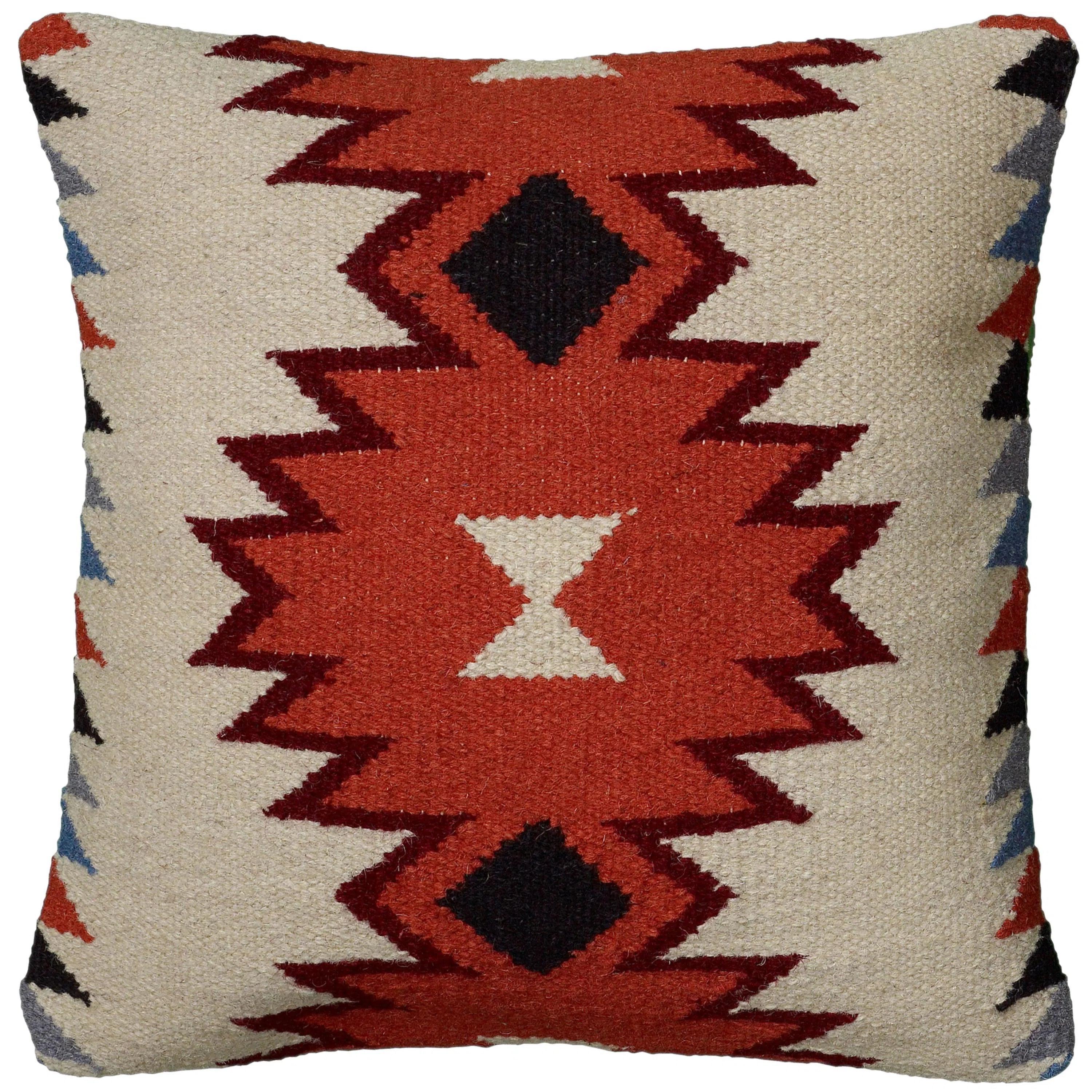 Anniversary Sale Adil Western Red Throw Pillow With Down Insert