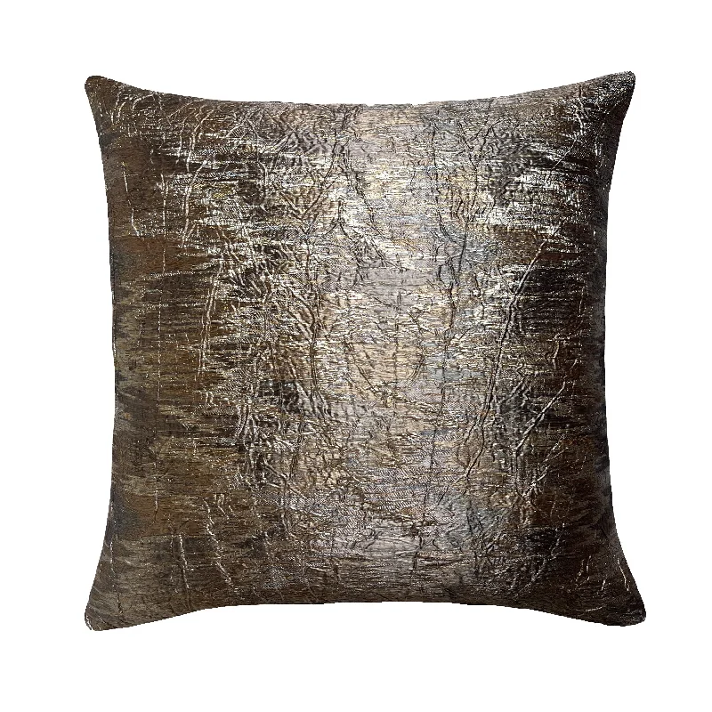 Weekend Special Allure Metallic Silver Jacquard Pillow