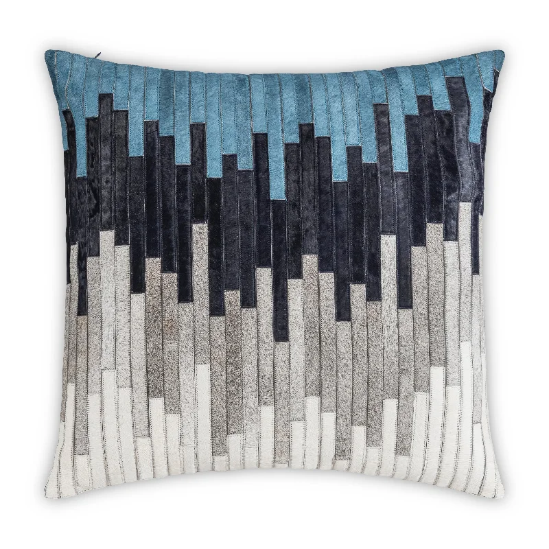 Quick Deals Amalfi Navy Hair On Hide Pillow