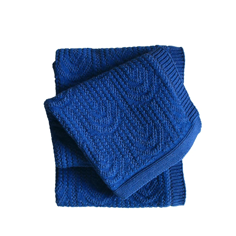 Epic Deals Arch Texture Throw in Blue