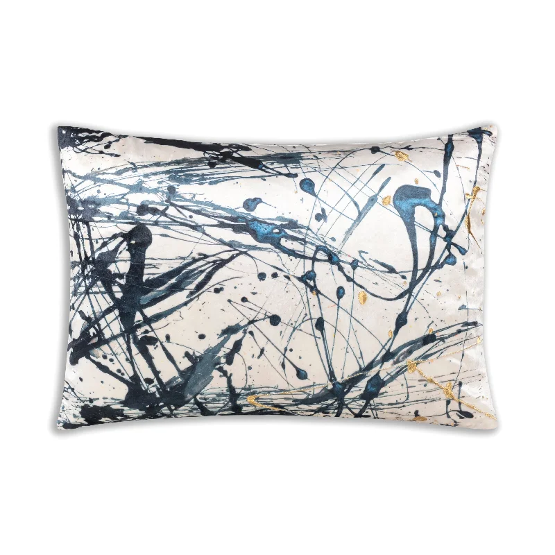Act Now Arles Blue Pillow