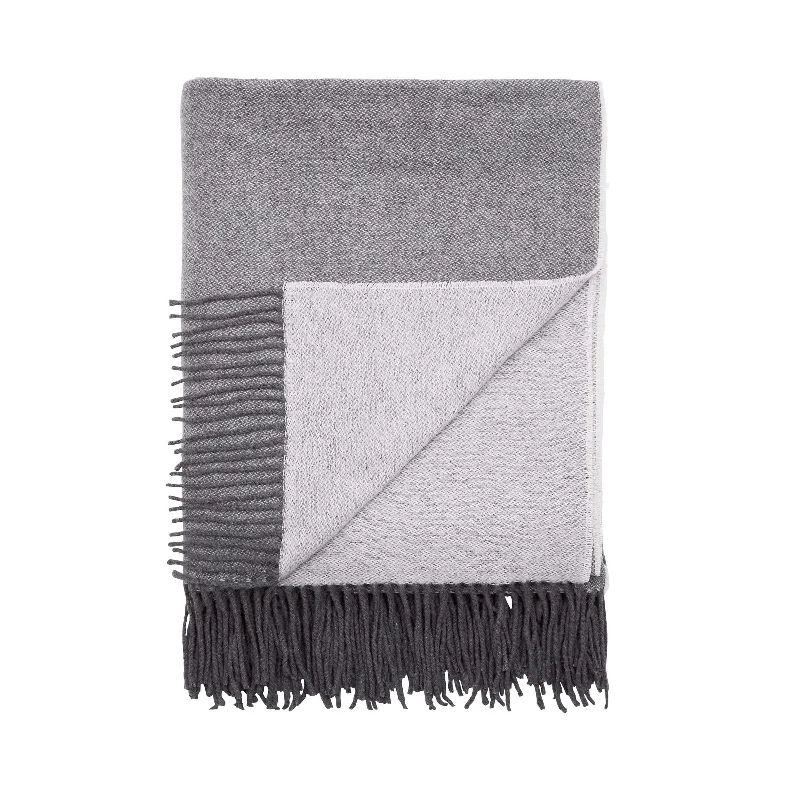 Buy More, Save More Aven Woven Throw, Storm Grey