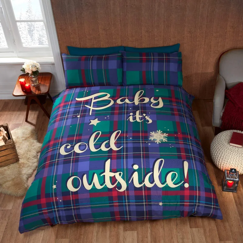 Low Cost Baby It's Cold Outside Duvet Cover Set