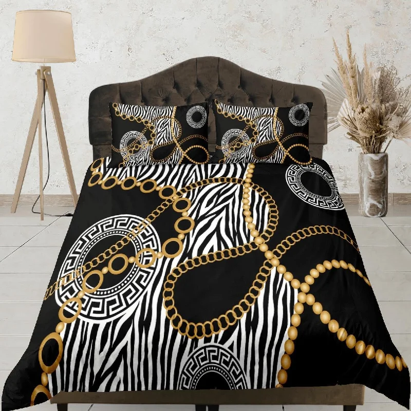 Big Savings Baroque Black Luxury Duvet Cover Set Aesthetic Bedding Set Full Victorian Decor Big Savings Baroque Black Luxury Duvet Cover Set Aesthetic Bedding Set Full Victorian Decor
