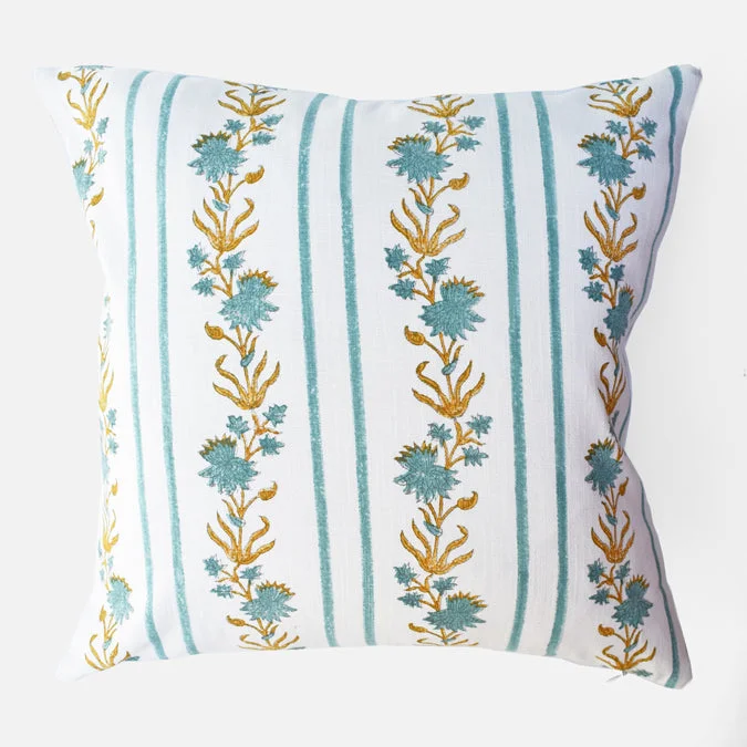 Special Offer Bel Border Ferozi Square Pillow