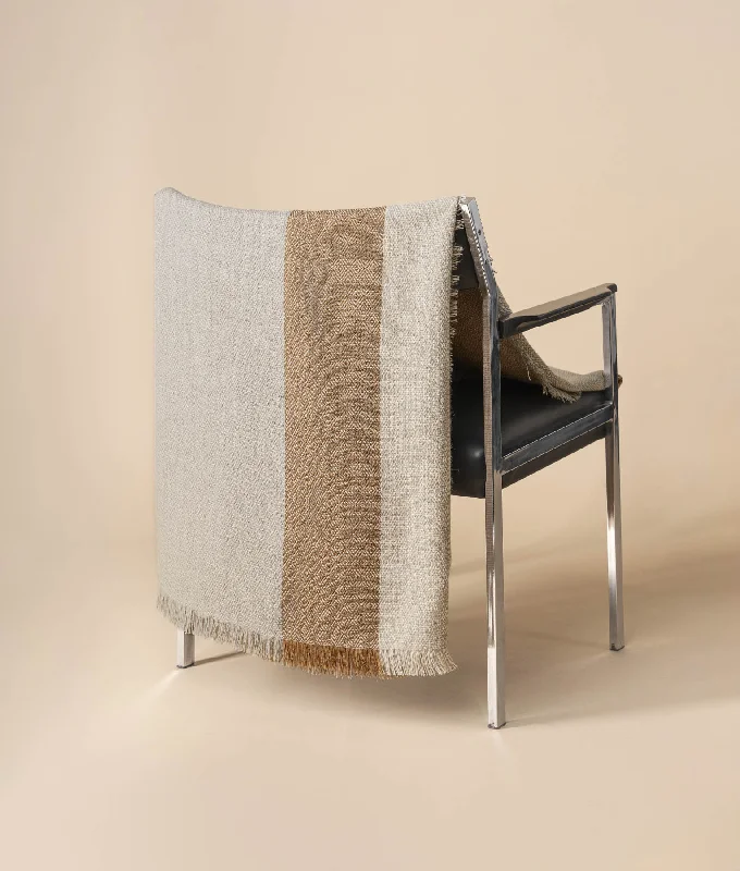 Cash Savings Blocks Baby Alpaca Throw