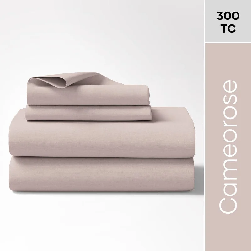 Price Drop Alert Cameorose 100% Cotton Bedsheet, 300 TC