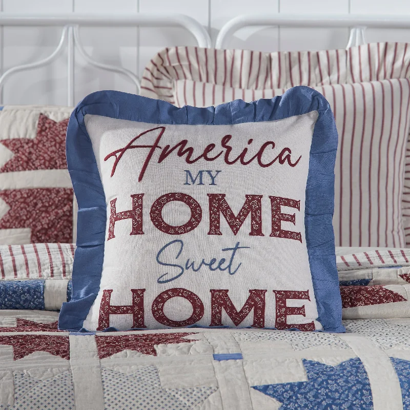 Weekend Discounts to Delight Celebration Home Sweet Home Pillow 18x18