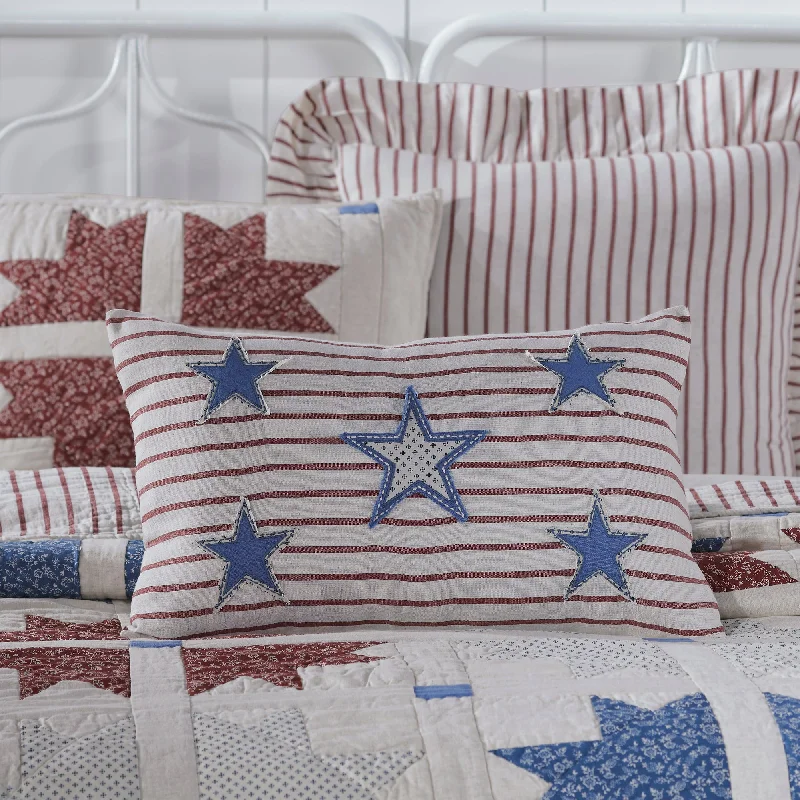 Weekend Specials to Snag Celebration Star Applique Pillow 14x22