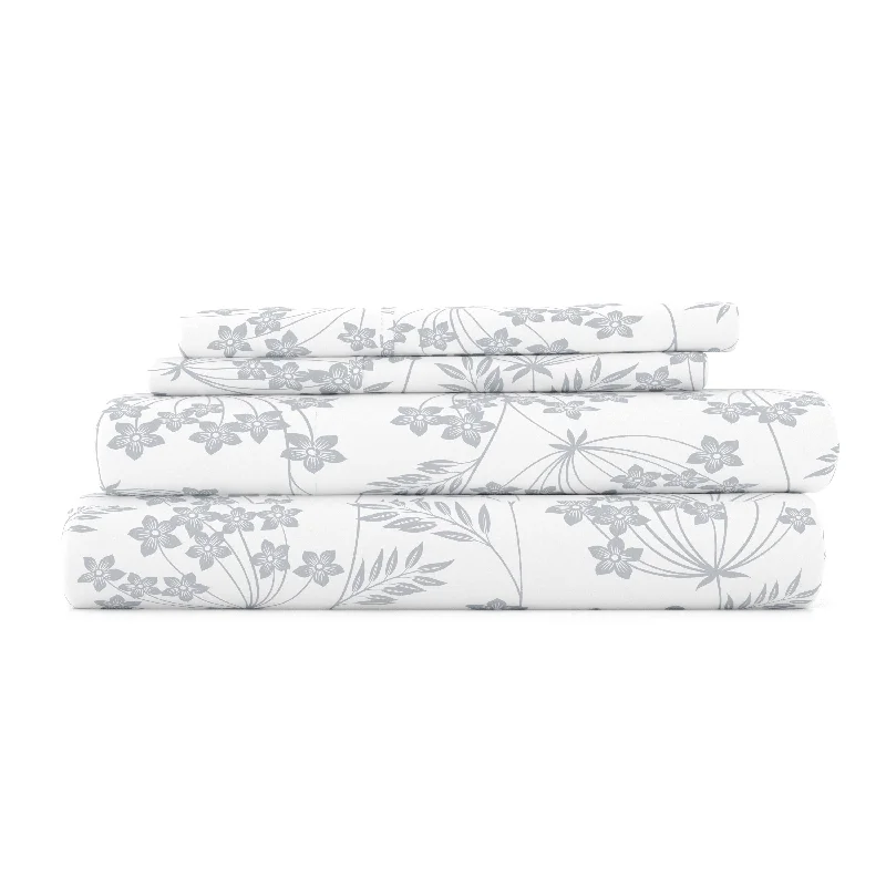 Epic Value Chantilly Lace Style Pattern 4-Piece Sheet Set