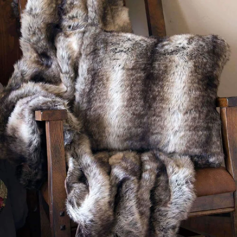 Weekend Savings Fiesta Chinchilla Faux Fur Throw Combo