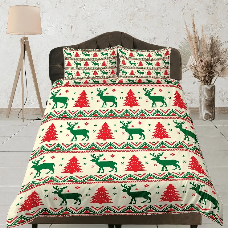 Super Sale Christmas Duvet Cover Set with Pillows Christmas Tree Dorm Bedding Comforter Cover Christmas Gift Super Sale Christmas Duvet Cover Set with Pillows Christmas Tree Dorm Bedding Comforter Cover Christmas Gift