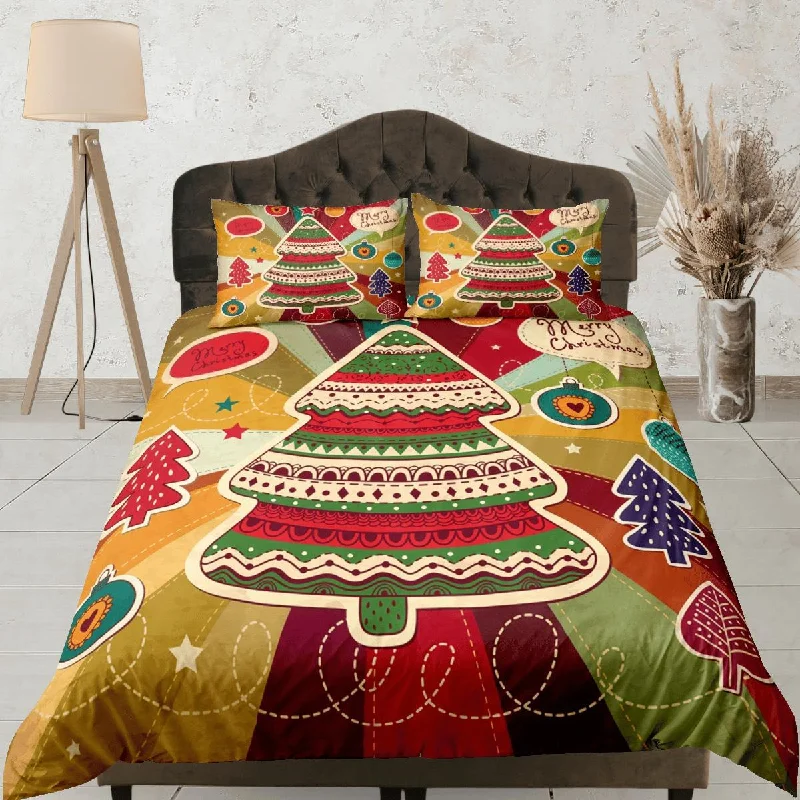 Savings Galore Christmas Duvet Cover Set with Pillows Christmas Tree Dorm Bedding Comforter Cover Christmas Gift Savings Galore Christmas Duvet Cover Set with Pillows Christmas Tree Dorm Bedding Comforter Cover Christmas Gift