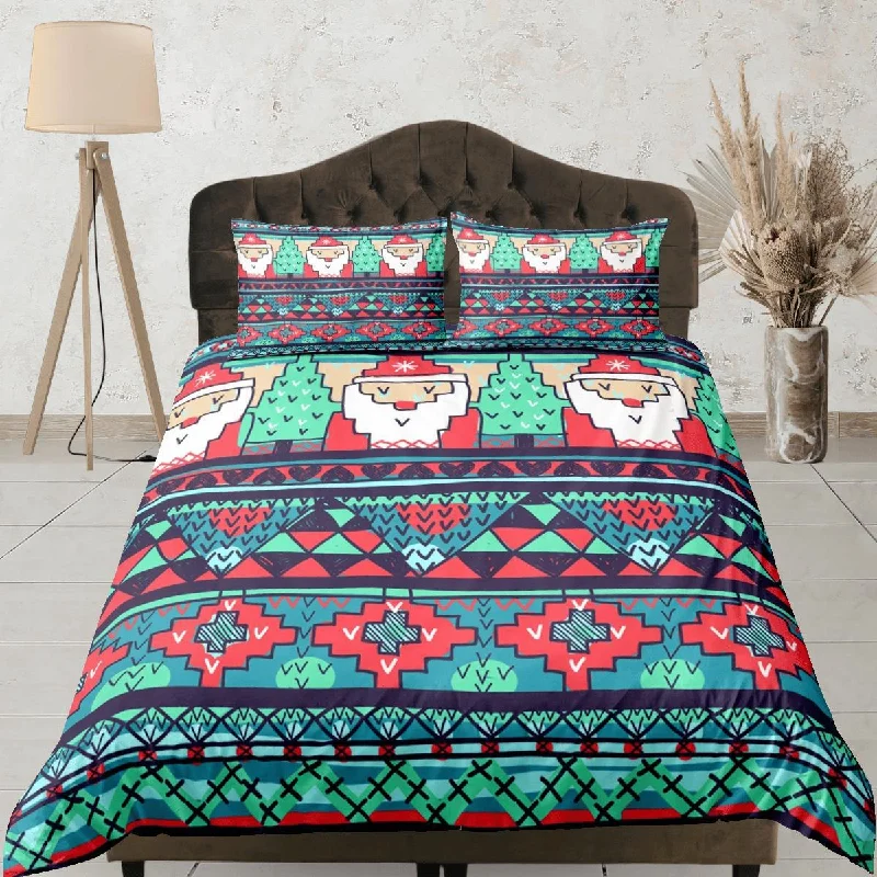 Massive Deals Christmas Duvet Cover Set with Pillows Santa Claus Dorm Bedding Comforter Cover Christmas Gift Massive Deals Christmas Duvet Cover Set with Pillows Santa Claus Dorm Bedding Comforter Cover Christmas Gift