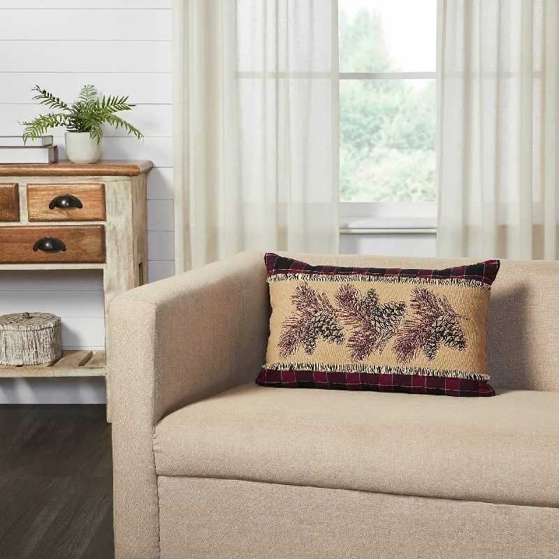 Now Available Connell Pinecone Pillow 14x22