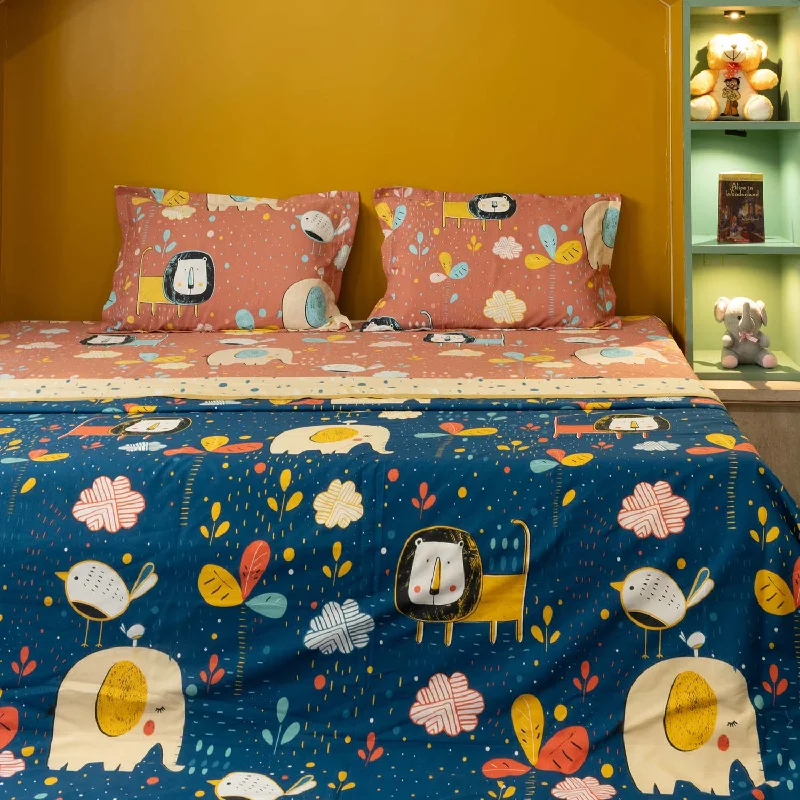 Weekend Offers That Shine Cotton Bedsheet + AC Blanket Combo Pack - (Combo 24 - Lion King Terra + Lion King Terra) Weekend Offers That Shine Cotton Bedsheet + AC Blanket Combo Pack - (Combo 24 - Lion King Terra + Lion King Terra)
