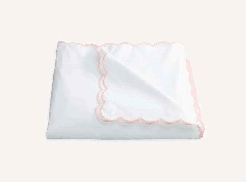 Get It Before It’s Gone Dakota Scallop Pink Bedding by Matouk