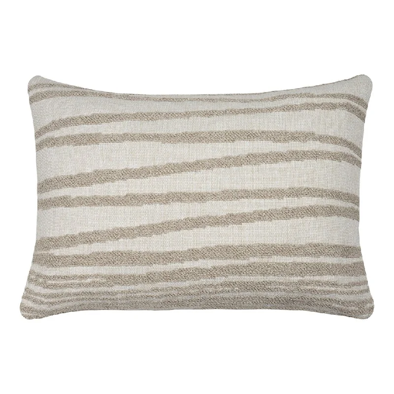 New Deals Mystic Ink Stripes Outdoor Lumbar Cushion