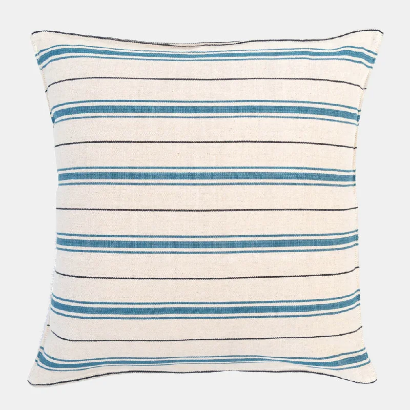 Your Favorite Items Now At Unbeatable Prices Deep Teal and Black Stripe Square Pillow Your Favorite Items Now At Unbeatable Prices Deep Teal and Black Stripe Square Pillow