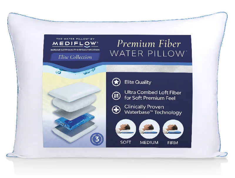 Weekend Offers That Delight The Water Pillow by Mediflow - Elite Fiber