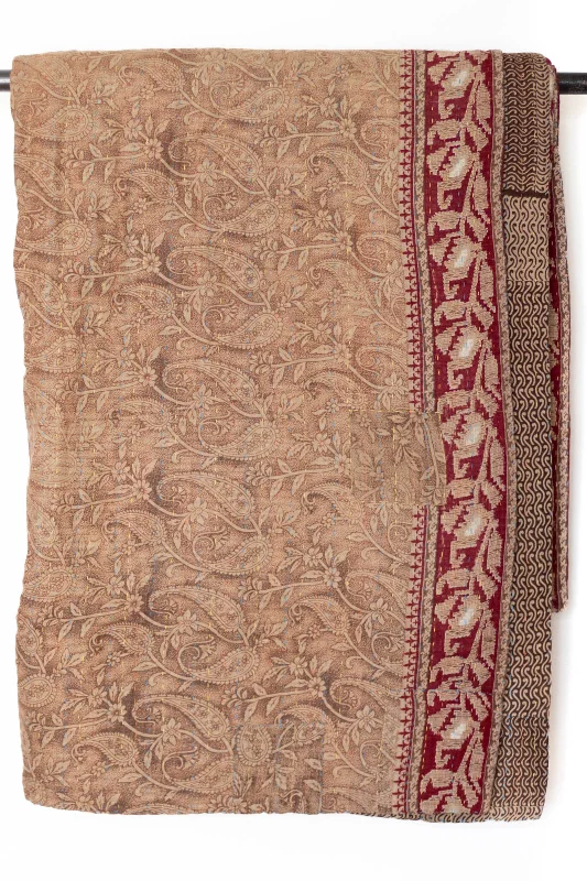 Deep Savings Encourage No. 5 Kantha Large Throw