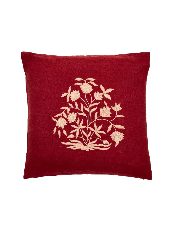 Weekend Discounts to Relish Esme Sangria Decorative Pillow Cover