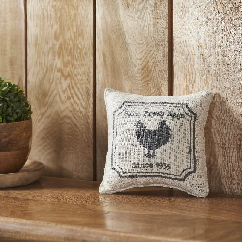Grand Opening Sale Finders Keepers Chicken Silhouette Pillow 6x6