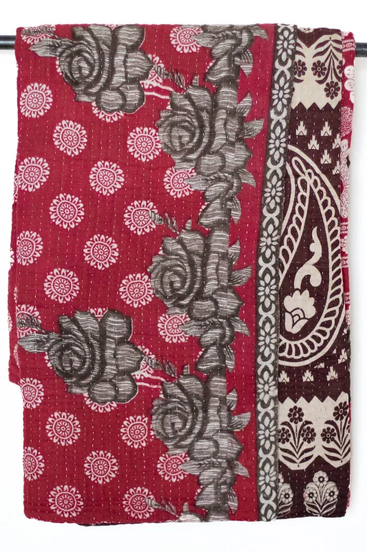 Weekend Shopping Extravaganza First No. 2 Kantha Large Throw
