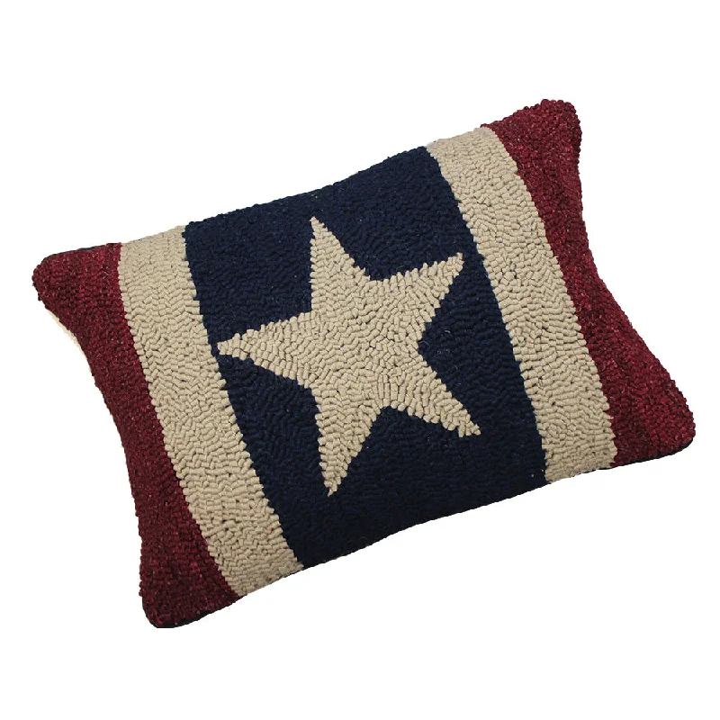 Weekend Price Cuts Galore Freedom Hooked Pillow 14x20"