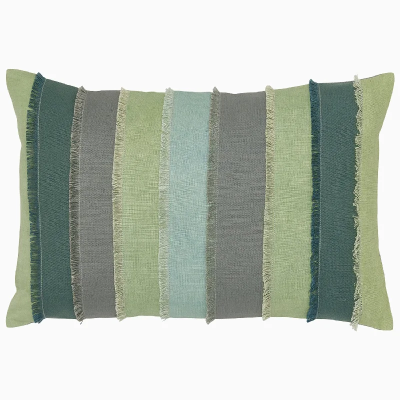 Weekend Offers That Sizzle Fringed Sage Kidney Pillow