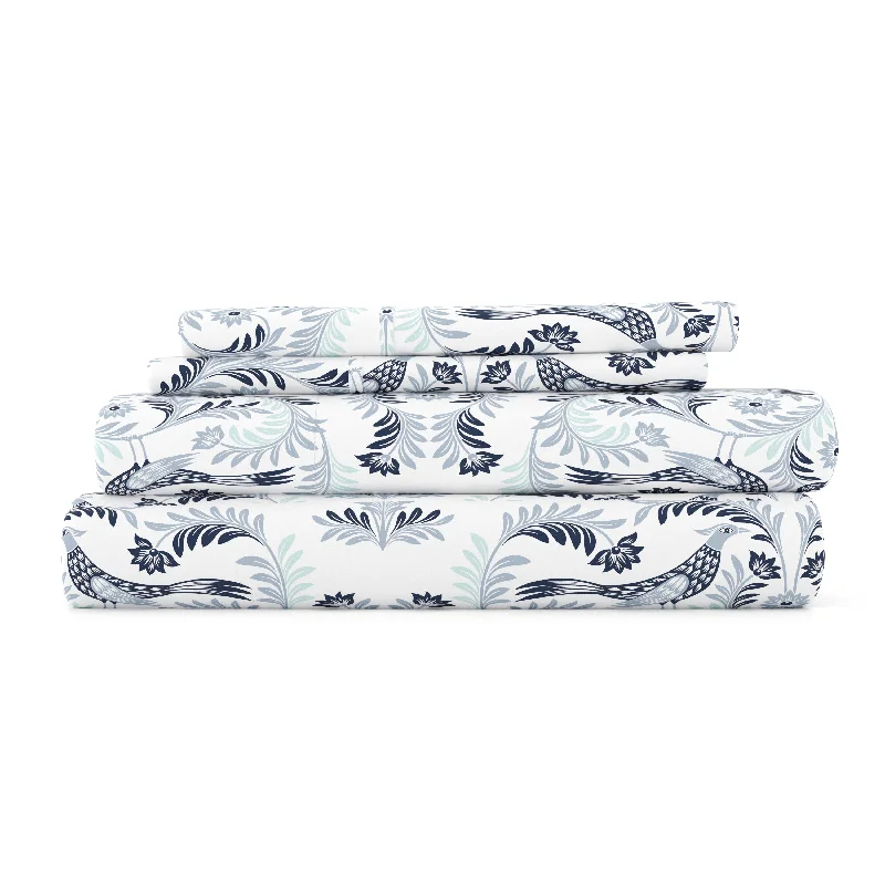 Sneak Peek Sale Garden Estate Pattern 4-Piece Sheet Set