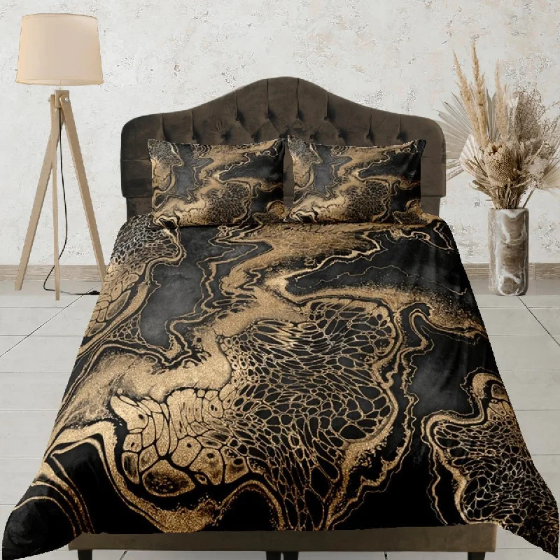 Sneak Peek Sale Gold Marble Swirl Black Duvet Cover Set Colorful Bedspread, Dorm Bedding & Pillowcase, King Duvet Cover Full, Comforter Queen Sneak Peek Sale Gold Marble Swirl Black Duvet Cover Set Colorful Bedspread, Dorm Bedding & Pillowcase, King Duvet Cover Full, Comforter Queen