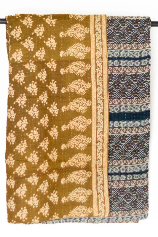 Early Access Harvest No. 10 Kantha Large Throw