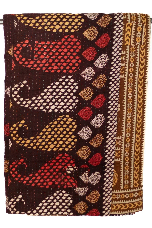 Special Price Harvest No. 2 Kantha Large Throw