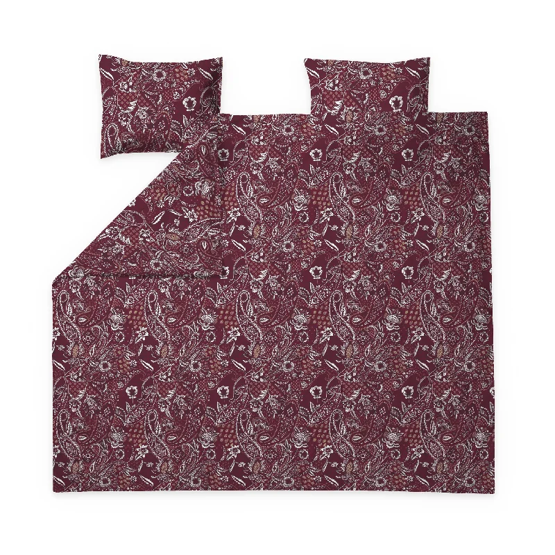 Take Advantage Kashmir sateen duvet cover set