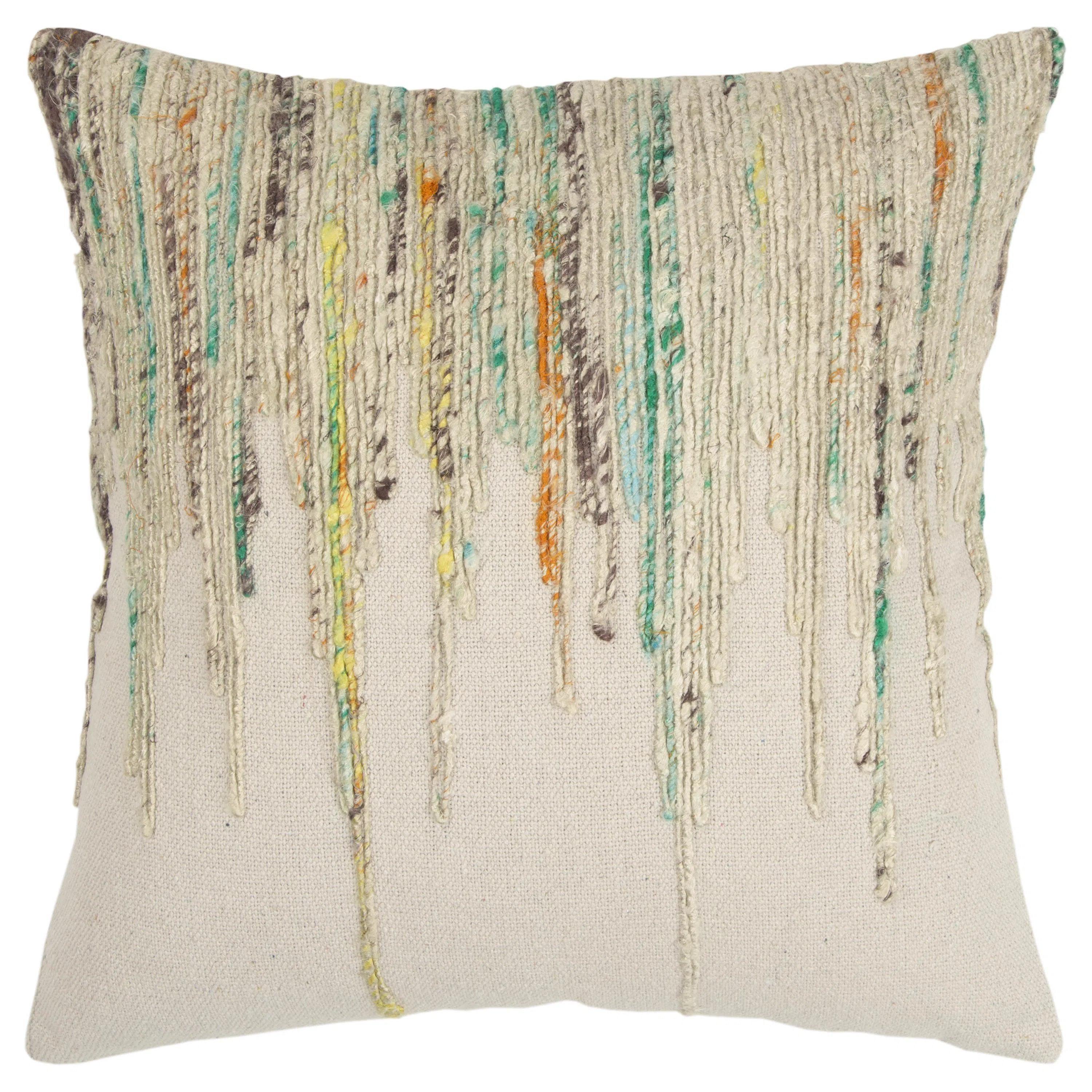 Reduced Price Larc Rain Throw Pillow With Down Insert
