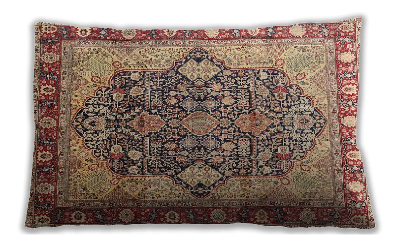 Weekend Bargains to Relish Traditional Classic Indoor Outdoor Rectangular Brown Red Lumbar Throw Pillow, 13 inch by 19 inch, lbtr1213 Weekend Bargains to Relish Traditional Classic Indoor Outdoor Rectangular Brown Red Lumbar Throw Pillow, 13 inch by 19 inch, lbtr1213