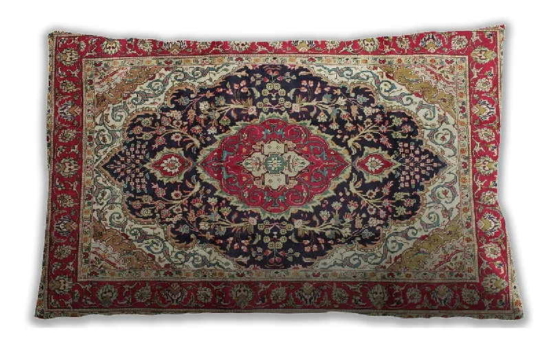 Weekend Deals That Sizzle Traditional Classic Indoor Outdoor Rectangular Brown Red Lumbar Throw Pillow, 13 inch by 19 inch, lbtr136 Weekend Deals That Sizzle Traditional Classic Indoor Outdoor Rectangular Brown Red Lumbar Throw Pillow, 13 inch by 19 inch, lbtr136