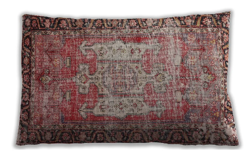Deal Frenzy Traditional Classic Indoor Outdoor Rectangular Brown Red Lumbar Throw Pillow, 13 inch by 19 inch, lbtr3549 Deal Frenzy Traditional Classic Indoor Outdoor Rectangular Brown Red Lumbar Throw Pillow, 13 inch by 19 inch, lbtr3549