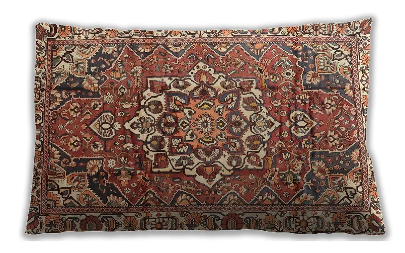 Discount Days Traditional Classic Indoor Outdoor Rectangular Brown Red Lumbar Throw Pillow, 13 inch by 19 inch, lbtr3924 Discount Days Traditional Classic Indoor Outdoor Rectangular Brown Red Lumbar Throw Pillow, 13 inch by 19 inch, lbtr3924
