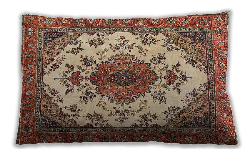 Overstock Traditional Classic Indoor Outdoor Rectangular Brown Red Lumbar Throw Pillow, 13 inch by 19 inch, lbtr4051 Overstock Traditional Classic Indoor Outdoor Rectangular Brown Red Lumbar Throw Pillow, 13 inch by 19 inch, lbtr4051