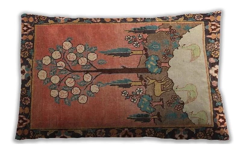YEAR-End Clearance Traditional Classic Indoor Outdoor Rectangular Brown Red Lumbar Throw Pillow, 13 inch by 19 inch, lbtr4243 YEAR-End Clearance Traditional Classic Indoor Outdoor Rectangular Brown Red Lumbar Throw Pillow, 13 inch by 19 inch, lbtr4243