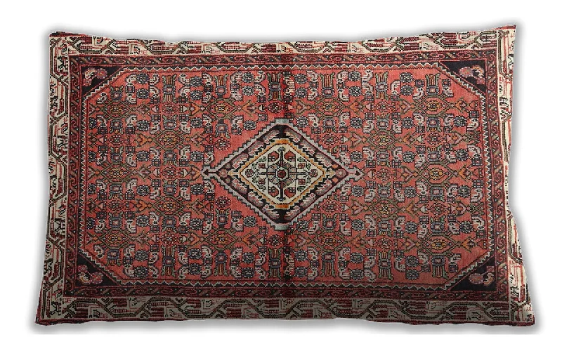 Big Savings Traditional Classic Indoor Outdoor Rectangular Brown Red Lumbar Throw Pillow, 13 inch by 19 inch, lbtr429 Big Savings Traditional Classic Indoor Outdoor Rectangular Brown Red Lumbar Throw Pillow, 13 inch by 19 inch, lbtr429