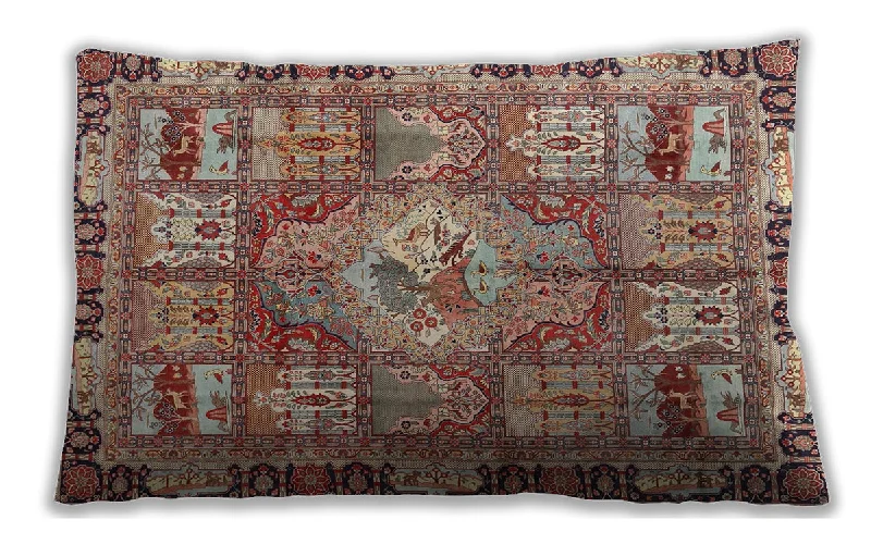 Great Bargain Traditional Classic Indoor Outdoor Rectangular Brown Red Lumbar Throw Pillow, 13 inch by 19 inch, lbtr4451 Great Bargain Traditional Classic Indoor Outdoor Rectangular Brown Red Lumbar Throw Pillow, 13 inch by 19 inch, lbtr4451