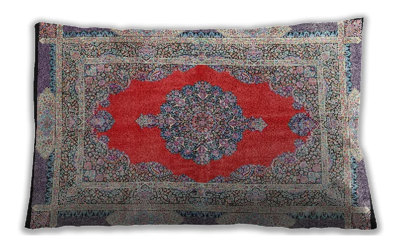 Savings Galore Traditional Classic Indoor Outdoor Rectangular Brown Red Lumbar Throw Pillow, 13 inch by 19 inch, lbtr4818 Savings Galore Traditional Classic Indoor Outdoor Rectangular Brown Red Lumbar Throw Pillow, 13 inch by 19 inch, lbtr4818