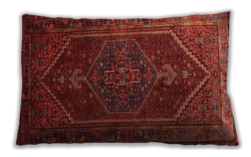 Your Weekend, Your Savings Traditional Classic Indoor Outdoor Rectangular Brown Red Lumbar Throw Pillow, 13 inch by 19 inch, lbtr674 Your Weekend, Your Savings Traditional Classic Indoor Outdoor Rectangular Brown Red Lumbar Throw Pillow, 13 inch by 19 inch, lbtr674
