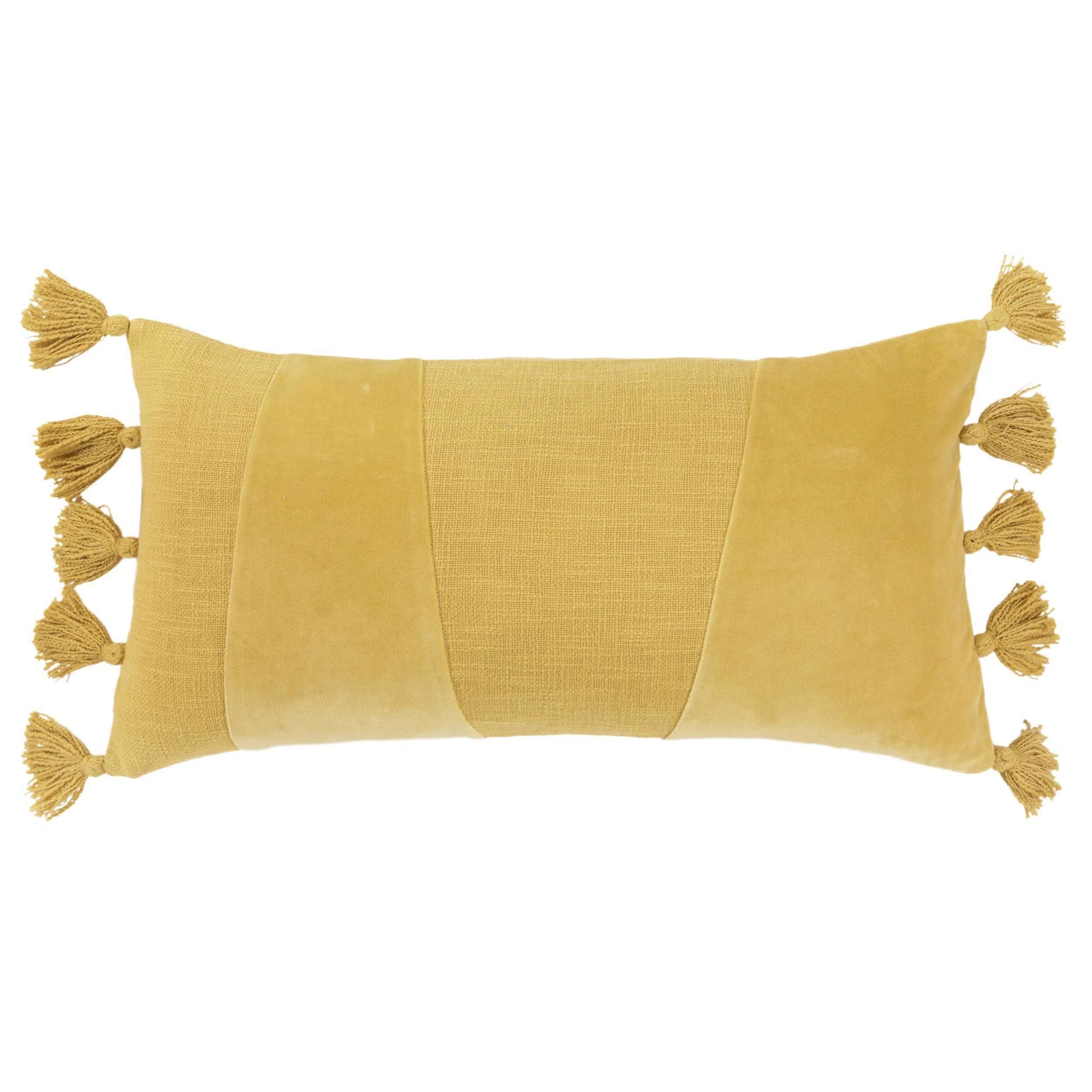 Markdowns Lulu Pieced Geometric Lumbar Pillow With Insert