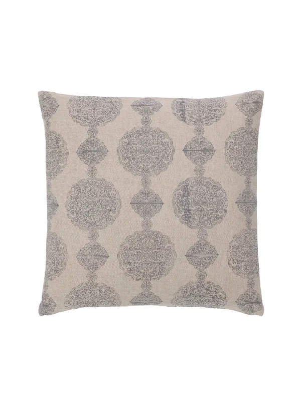 Weekend Specials to Relish Manali Medallion Slate Decorative Pillow Cover