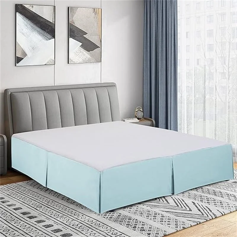 Great Deal Microfiber Pleated Easy Fit Bed Skirt